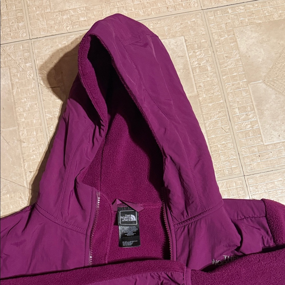 The North Face Deep Purple Hooded Jacket - Picture 6 of 6